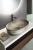CALEO umywalka ceramiczna nablatowa, 60x42x14 cm, breccia marmor CA590BM wizualizacja