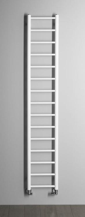 DINA Grzejnik łazienkowy biały 335 W 300x1740 mm IR366W wizualizacja
