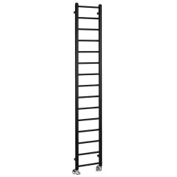 DINA Grzejnik łazienkowy czarny mat 335 W 300x1740 mm IR376B