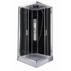 TREND Kabina prysznicowa wolnostojąca czterościenna kwadratowa z hydromasażem 90x90x215 cm SANOTECHNIK CL71