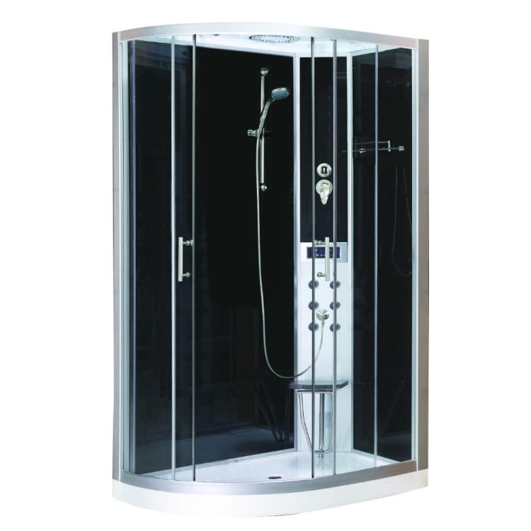 VARIO Kabina prysznicowa czterościenna wolnostojąca z hydromasażem 80x120x215 cm (prawa) SANOTECHNIK CL121.jpg