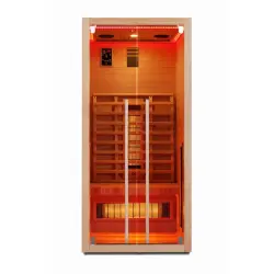 RUBY 1A Sauna na podczerwień infrared 1 osobowa 90x100x195 cm SANOTECHNIK J20090