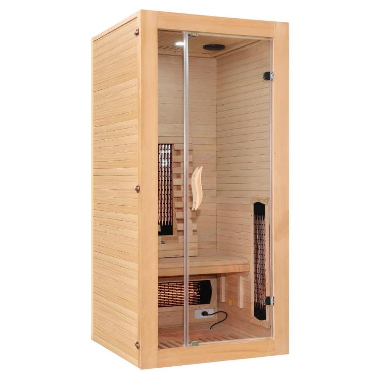 Malmo 1-osobowa Sauna na podczerwień infrared 90x90x190cm SANOTECHNIK SB10090.jpg