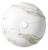 RONDANE umywalka ceramiczna nablatowa, bianco carrara, średnica 41x14 cm AR435BC z góry