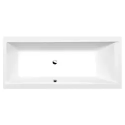 CLEO Wanna akrylowa prostokątna 170x75x48 cm biały mat  94611.11
