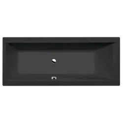 CLEO Wanna akrylowa prostokątna 170x70x48 cm czarny mat 74611.21