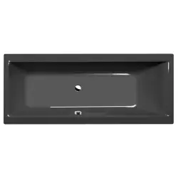 CLEO Wanna akrylowa prostokątna 170x70x48 cm ciemnoszary 74611.30