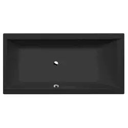 CLEO Wanna akrylowa prostokątna 180x90x48 cm czarny mat 13111.21