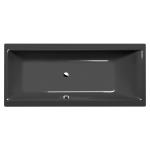 CLEO Wanna akrylowa prostokątna 180x80x48 cm ciemnoszary 95611.30