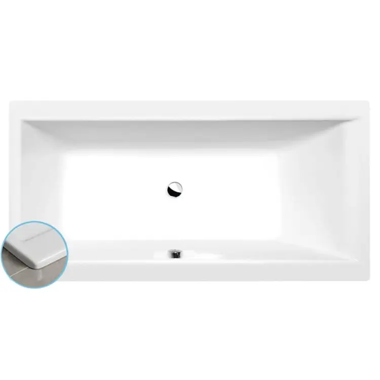 CLEO SLIM wanna prostokątna 180x90x48cm, biała 13111S.jpg