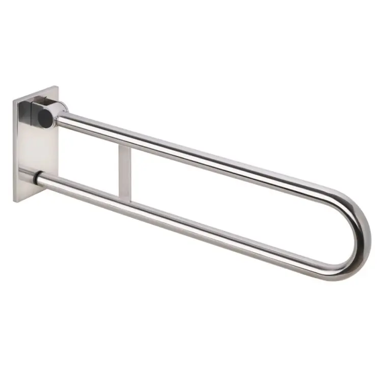 Poręcz łazienkowa składana zdejmowana w kształcie U 813 mm stal nierdzewna 301507831
