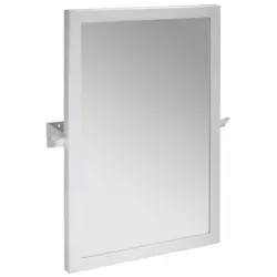 Lustro obrotowe 60x60cm, rama ze stali nierdzewnej szczotkowanej 301401042