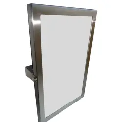 Lustro obrotowe 60x60cm, rama ze stali nierdzewnej 301401041
