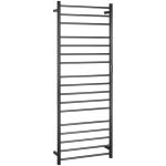 Grzejnik elektryczny na ręczniki 600x1680 mm, 285 W, czarny 704151060