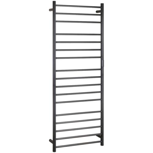 Grzejnik elektryczny na ręczniki 600x1680 mm, 285 W, czarny 704151060