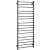 Grzejnik elektryczny na ręczniki 600x1680 mm, 285 W, czarny 704151060