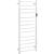 Grzejnik elektryczny na ręczniki 450x1320 mm, 180 W, biały 704151054