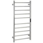 Grzejnik elektryczny na ręczniki 450x960 mm, 130 W, stal nierdzewna polerowana 704151041