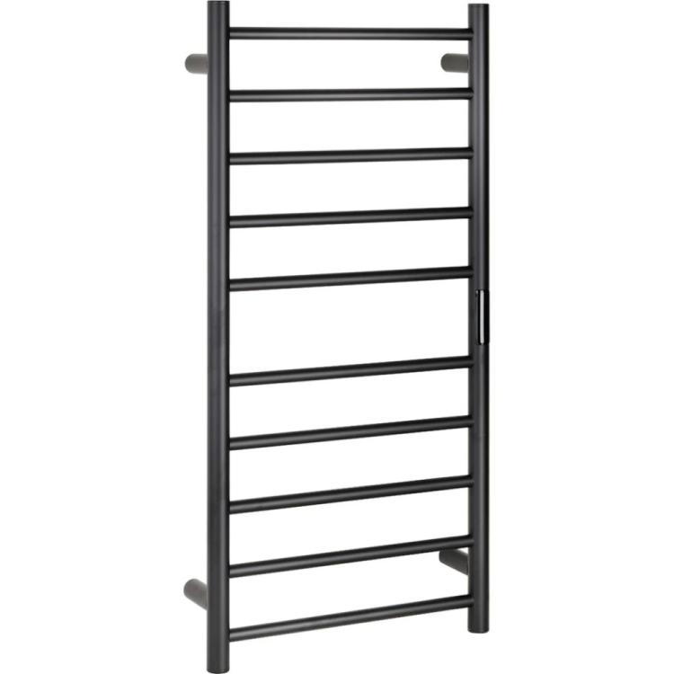 Grzejnik elektryczny na ręczniki 450x960 mm, 130 W, czarny 704151040