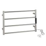 Grzejnik elektryczny na ręczniki 560x370x90 mm, 63 W, stal nierdzewna polerowana 704151081