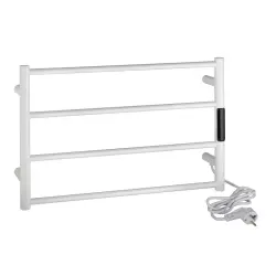 Grzejnik elektryczny na ręczniki 560x370x90 mm, 63 W, biały 704151084