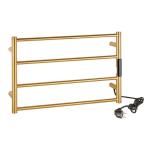 Grzejnik elektryczny na ręczniki 560x370x90 mm, 63 W, złoty mat 704153085