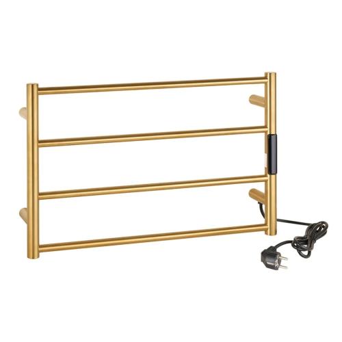 Grzejnik elektryczny na ręczniki 560x370x90 mm, 63 W, złoty mat 704153085