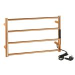 Grzejnik elektryczny na ręczniki 560x370x90 mm, 63 W, miedź 704154081