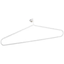 Wieszak na ręcznik 450x1000 mm, biały 704151914