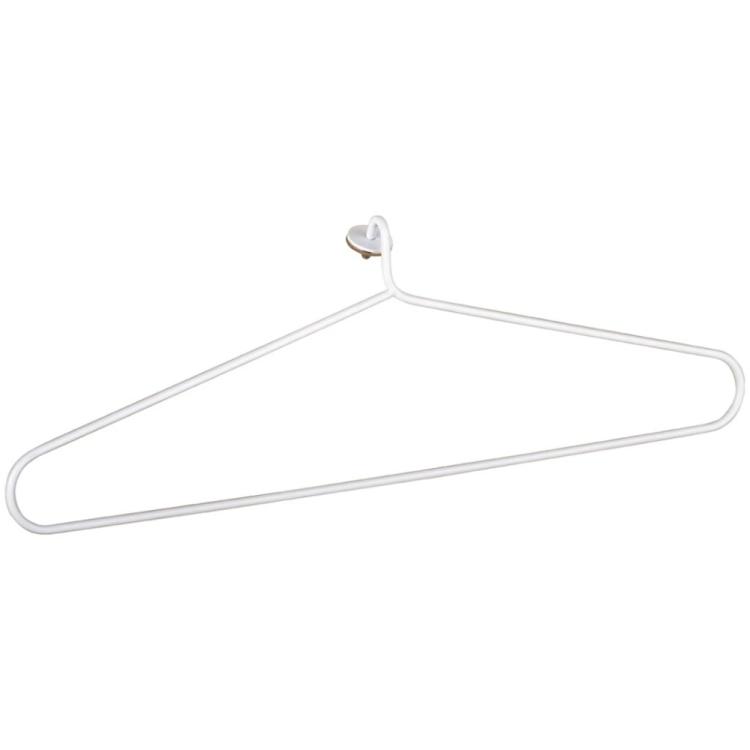 Wieszak na ręcznik 450x1000 mm, biały 704151914