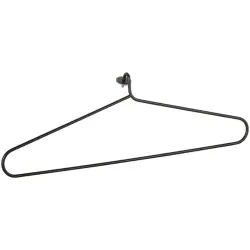 Wieszak na ręcznik 450x1000 mm, czarny 704151910
