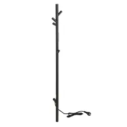 Grzejnik elektryczny na ręczniki 1180 mm, 30 W, czarny 704151010