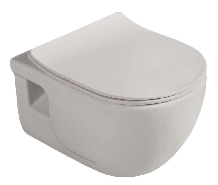 BRILLA deska WC slim Soft Close, latte mat 100787-114 z wc