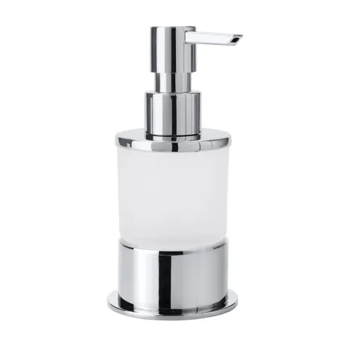 OMEGA dozownik szklany z chromowaną podstawką 200 ml 138109161