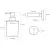 OMEGA Dozownik do mydła 200 ml 138709041 foto 3.webp