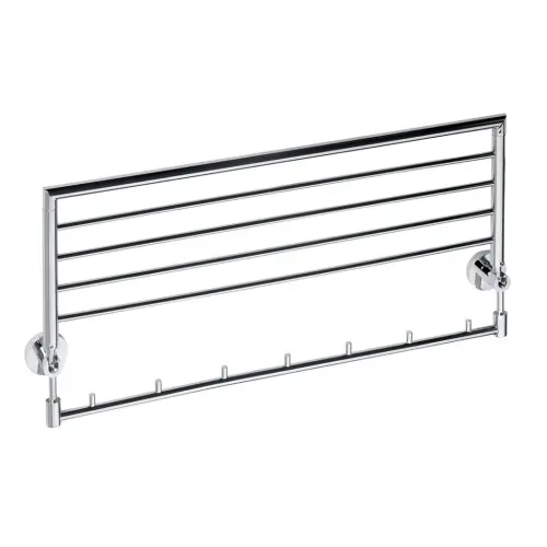 OMEGA Półka na ręczniki składana z haczykami 65,5 cm 104205162 2.webp