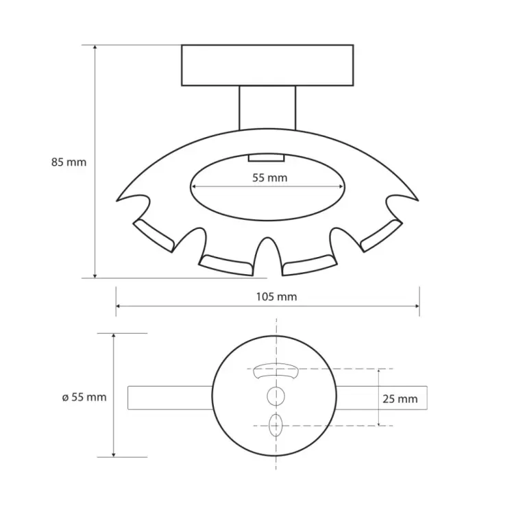 OMEGA Wieszak na szczoteczki 104110032 2.webp