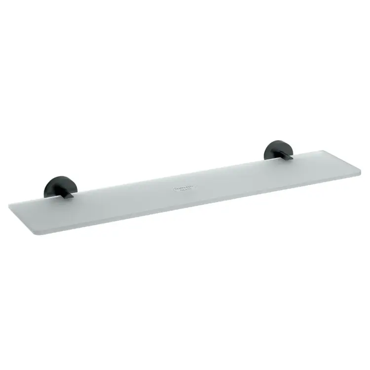 DARK Półka szklana 60 cm czarny mat 104102040.webp