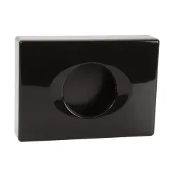 DARK Pojemnik na woreczki higieniczne  czarny mat  101403030