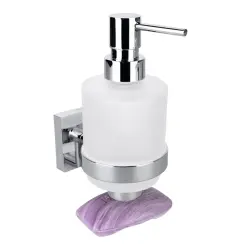BETA Dozownik do mydła 200 ml MINI z mydelniczką magnetyczną 132109182