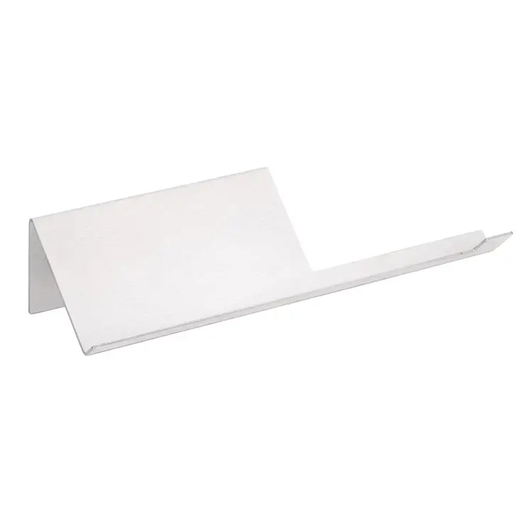 NIVA wieszak na papier toaletowy z półeczką stal nierdzewna szczotkowana 101104015.webp