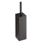 NERO Szczotka WC wisząca lub do postawienia czarny mat 135913090 