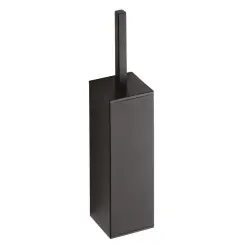 NERO Szczotka WC wisząca lub do postawienia czarny mat 135913090 