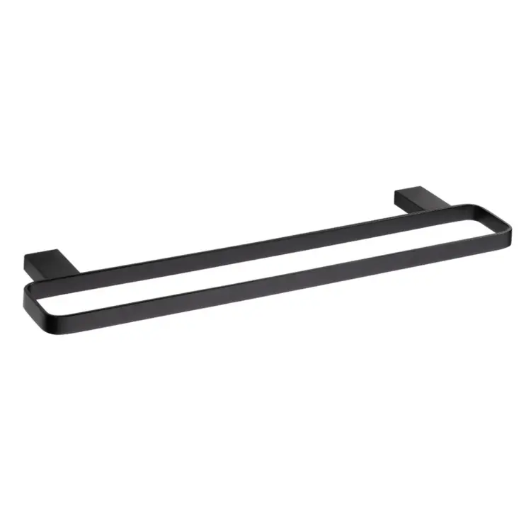 NERO Wieszak na ręcznik obręcz czarny mat 50 x 13,2 cm 135004080.webp