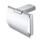 VIA wieszaczek na papier toaletowy z pokrywką mosiądz polerowany 135012012