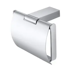 VIA wieszaczek na papier toaletowy z pokrywką mosiądz polerowany 135012012