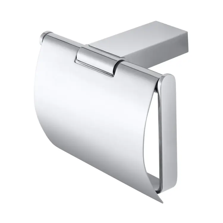 VIA wieszaczek na papier toaletowy z pokrywką mosiądz polerowany 135012012.webp