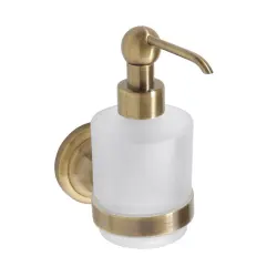 RETRO Dozownik do mydła 200 ml MINI brąz 144109107