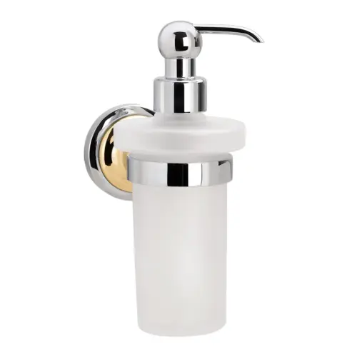 RETRO Dozownik do mydła 300 ml chrom-złoto 144209018.webp