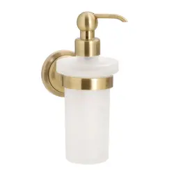 RETRO Dozownik do mydła 300 ml brąz 144109017